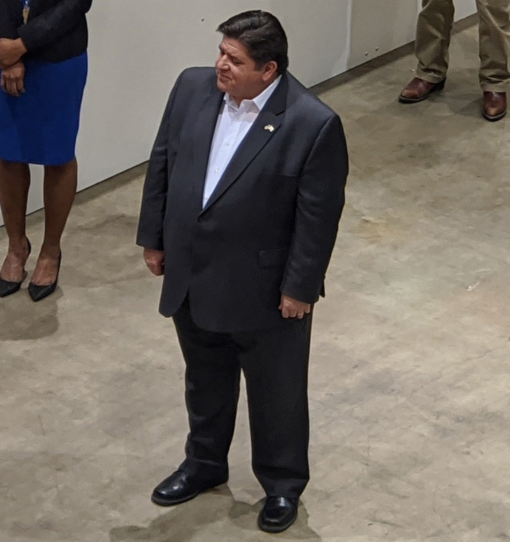 JB Pritzker Weight